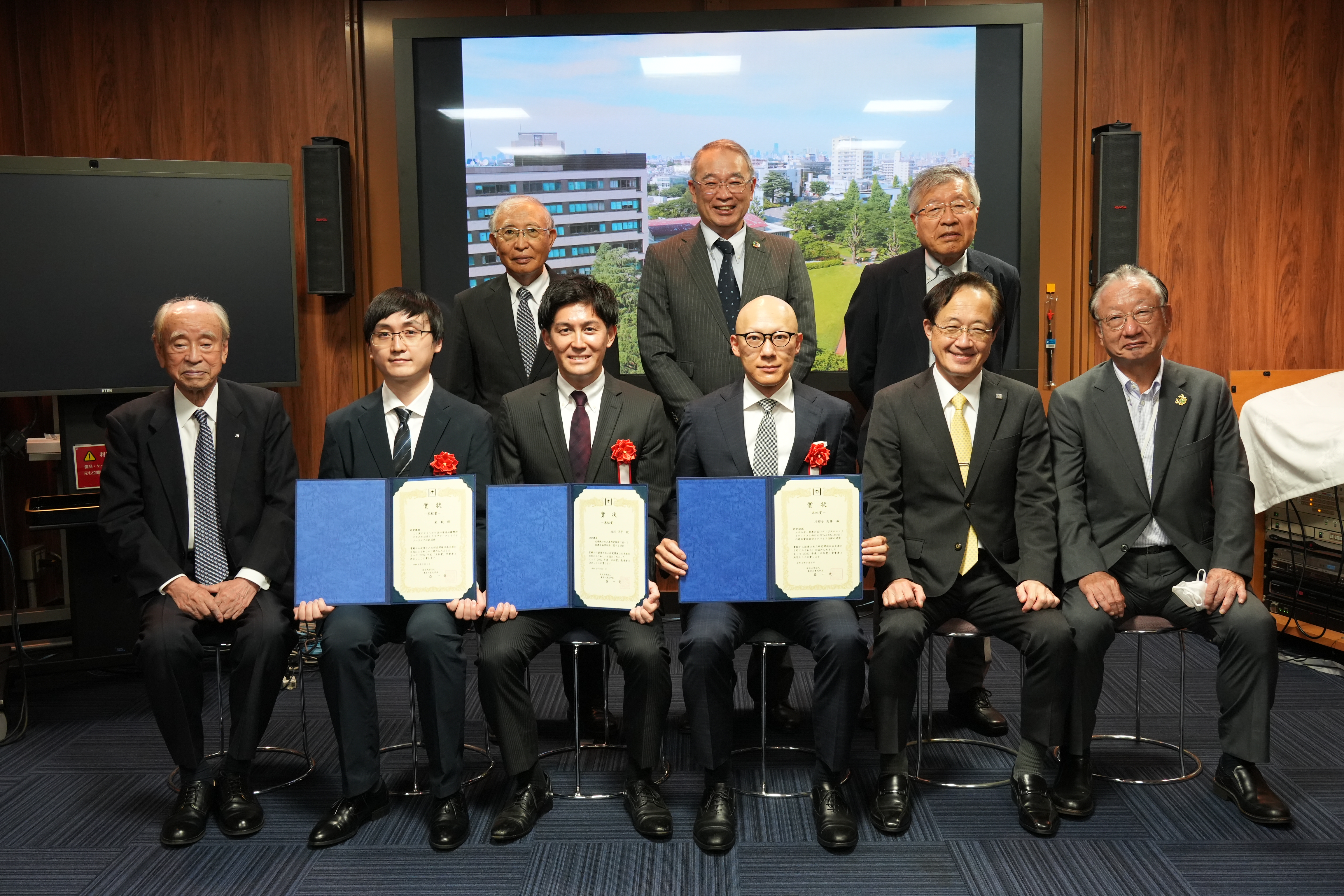 Memorial photo of the ceremony